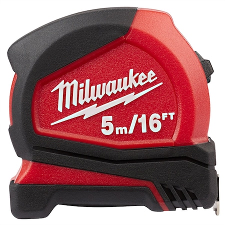 Milwaukee Tool 5 m/16 ft. Compact Tape Measure 48-22-6617